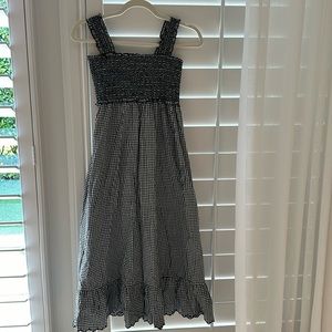 Rails black and white gingham dress
